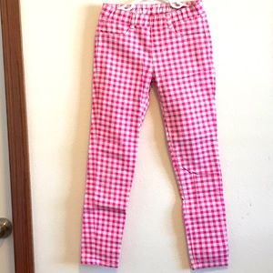 Pink Pattern Girls Pants